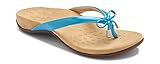 Vionic Women's Rest BellaII Toepost Sandal Blue 10M