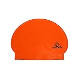 Water Gear Latex Swim Cap Orange