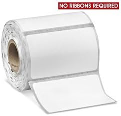Direct Thermal Labels (12 Rolls) 12000 Printer Paper Shipping Adhesive Stickers | 2.25” x 1.25” Business Perforated Labeling System | Use w/ Zebra Desktop Printer