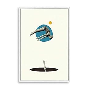 Framed Abstract Colorful Home Artwork for Living Room Bedroom