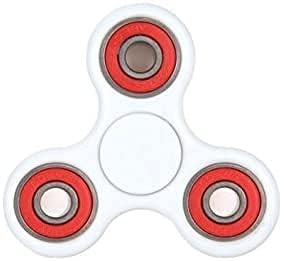 Christmas Concepts® - Exclusive White And Red Fidget Hand Spinner - Stress Reducer, Stress Relief, Autism - Spin Time 1-3 Minutes