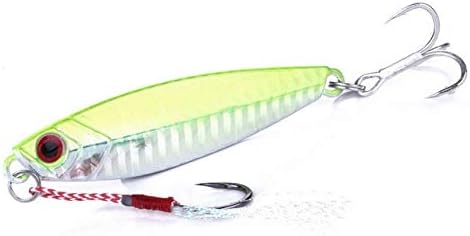 CHZDHDYR Artificial Bait 1Pcs Mini Metal Cast Jig 30G 40G Micro Shore Casting Jigging Lead Fish Sea Bass Fishing Lure Jigs Artificial Bait Fish Tackle 30G 68Mm Color 03
