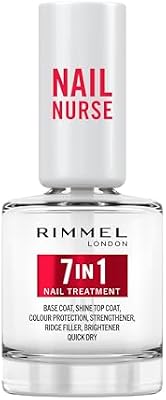 Rimmel London, Nail Care, Multi Benefit 7 em 1, Tratamento de Unhas, 12 ml
