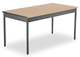 OFM UT3060-MPL Utility Table, 30 by 60-Inch, Maple