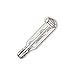 Beadaholique 24-Piece Bar Pin Back Glue On, 3/4-Inch, Silver Tone