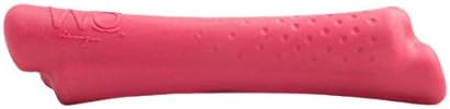 WO Play 8.5 Inch Cranberry Large Bone Durable Made in The USA Dog Red Toy Stick