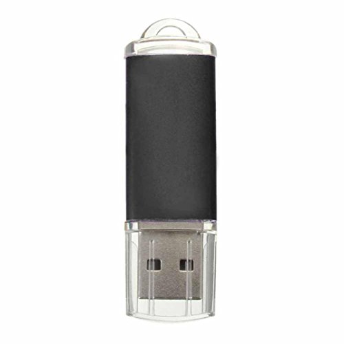 MChoice 4GB USB 2.0 Metal Flash Memory Stick Storage Thumb U Disk (Black)