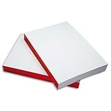 Whitelines BIG Orange Glue A4 Squared Notepad: Supporting your ideas cover