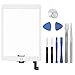 Touch Screen Digitizer for iPad Air 2 9.7 inch - 2nd Generation iPad Air Front Glass Replacement with Home Button & Tool Repair Kit (A1566, A1567) - White
