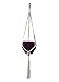 Mkono Macrame Plant Hanger Hanging Planter Basket Cotton Rope 39 Inch