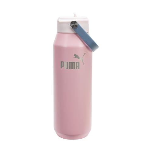 PUMA 32oz Honor Flip Top Bottle, Pink/Multi, OS