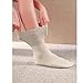 FootSmart Men's / Women's Diabetic Extra-Roomy Crew Socks
