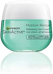 Garnier Moisture Rescue Face Moisturizer Gel Cream, 24 Hour Hydrating Skin Care with Vitamin E & Antioxida