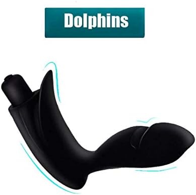 Adult Pleasure Toys 7 Speeds Electric Massager Prostate Massage for Men Health Care Adult Product Silicone Vibrator Anal Sex Toys for Women,Dolphin