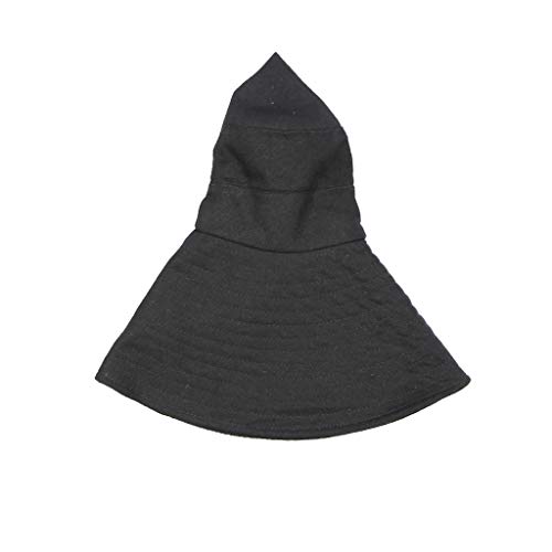 Sagton Large Wide Brim Sun Hat for Women,Summer Foldable UV Protection Windproof Strap Hats for Beach Travel Fishing Black - Thumbnail 4