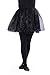 Classic Layered Princess Tutu for Holiday Costumes, Fun Runs,and Everyday Wear Over Leggings Black
