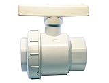 American Valve P200SUE 2" PVC Single Union Ball Valve Schedule 40 Socket, 2-Inch