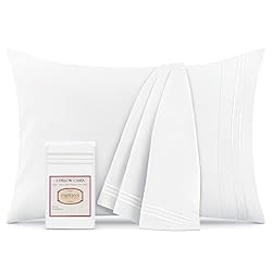 Mellanni King Size Pillow Cases 2 Pack - Iconic