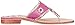 Jack Rogers Women's Palm Beach Platinum Flat Thong