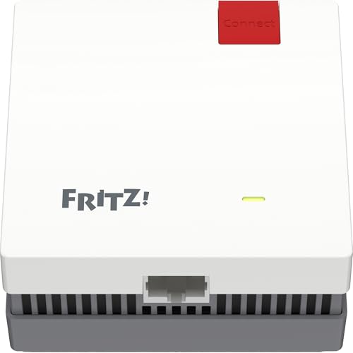 FRITZ!Repeater 1200 AX (Wi-Fi 6 Repeater mit Zwei Funkeinheiten: 5 GHz-Band (bis zu 2.400 MBit/s), 2,4 GHz-Band (bis zu 600 MBit/s), deutschsprachige Version) thumbnail 2