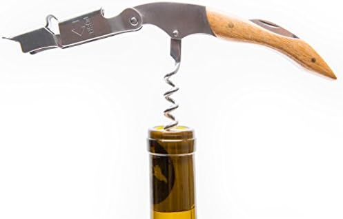Premium Waiters Bamboo Corkscrew - KitchenInstrument Brand