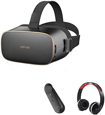ANLW VR Headset, Smart Virtual Reality Headset 3D VR Goggles Glasses for 3D Movies Video Games 4K Intelligence VR Glasses,Black