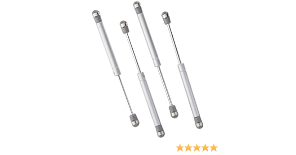 jdel mutfak icin gazli amortisor hidrolik yayli yuksek kapilar menteseler dolap vidali 120 n 12 kg 270 mm nikel 0 amazon com tr yapi market