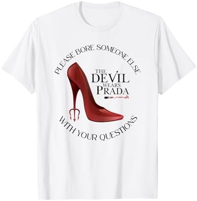 Amazon.com: Women's The Devil Wears Prada 2 Official Logo 2 As Red