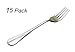 ANFIMU Set of 15 - Stainless Steel Restaurant & Hotel Quality Elegance Dinner Forks