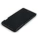 Dockem Ultra Slim Snap-on Case for iPhone 8 Plus & iPhone 7 Plus, Vintage Synthetic Leather Shell Case [Black]