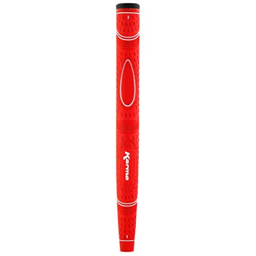 Karma Dual Touch Red Midsize Putter Grip - //coolthings.us
