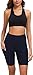 Custer’s Night Yoga Pants High-Waist Tummy Control with Side & Hidden Pocket Navy Blue Lthumb 4