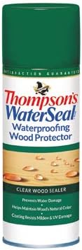 Thompsons Waterseal TH.041800-18 Waterproofing Wood Protector Spray, Clear, 11-oz. - Quantity 6