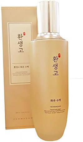 The Face Shop Yehwadam Hwansaenggo HWAYOON TONER 160ml Premium Facial Toner with Premium Oriental Herbal Formula
