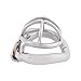 TERNENCE Small Male Chastity Device Stainless Steel Ergonomic Design Male Cock Cage K036 (36mm/ XS Size)