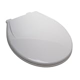 Comfort Seats C1006S00 Ez Close White Round Closed Front Toilet Seat