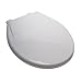 Comfort Seats C1006S00 Ez Close White Round Closed Front Toilet Seat
