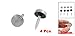 4 Pcs 20mm Dia Stainless Steel Cap Cover Decorative Mirror Screws