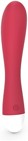 Cautox High Quality 11 Speed Electronic Vibrating Massager Water resistant Rechargeable Personal Vibrator (Rose red)
