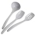 Utensil Set - 3 pc. Set with Spoon, Slotted Spoon & Ladle
