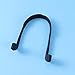 TINKSKY Eyeglasses Sunglasses Anti Slip Elastic Silicone Strap (Black)