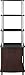 Ameriwood Home Carson Audio Stand, Cherry/Black