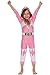 Power Ranger Girls' Little Pink Critter Pajama, 6
