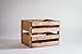 Darla'Studio 66 Vinyl Record Holder Wood Crate