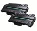 2 Pack: Compatible Laser Toner 2 Pack Replaces For Samsung MLT-D105L