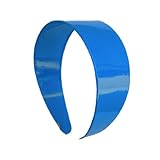 2 Inch Wide Hard Plastic Headband with Teeth Hair band (Keshet Accessories)