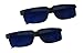 Smart Novelty Spy Glasses with Rearview Mirror Vision to See Behind You - 2 Pack