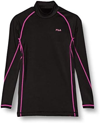 フィラ 裏起毛長袖ハイネックインナー レディース