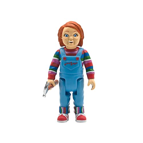 SUPER7 Childs Play Figura de reacción de Chucky, multicolor, estándar (CPLYW01-CKY-02) SUPER7 Childs Play Figura de reacción de Chucky, multicolor, estándar (CPLYW01-CKY-02)