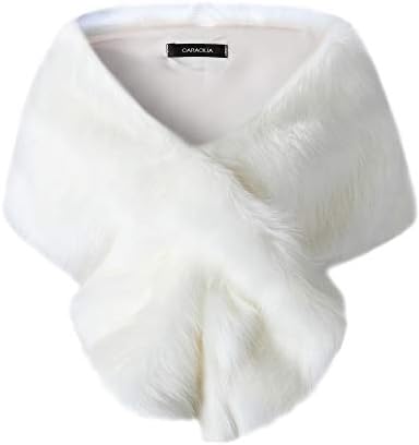 caracilia faux fur shawl